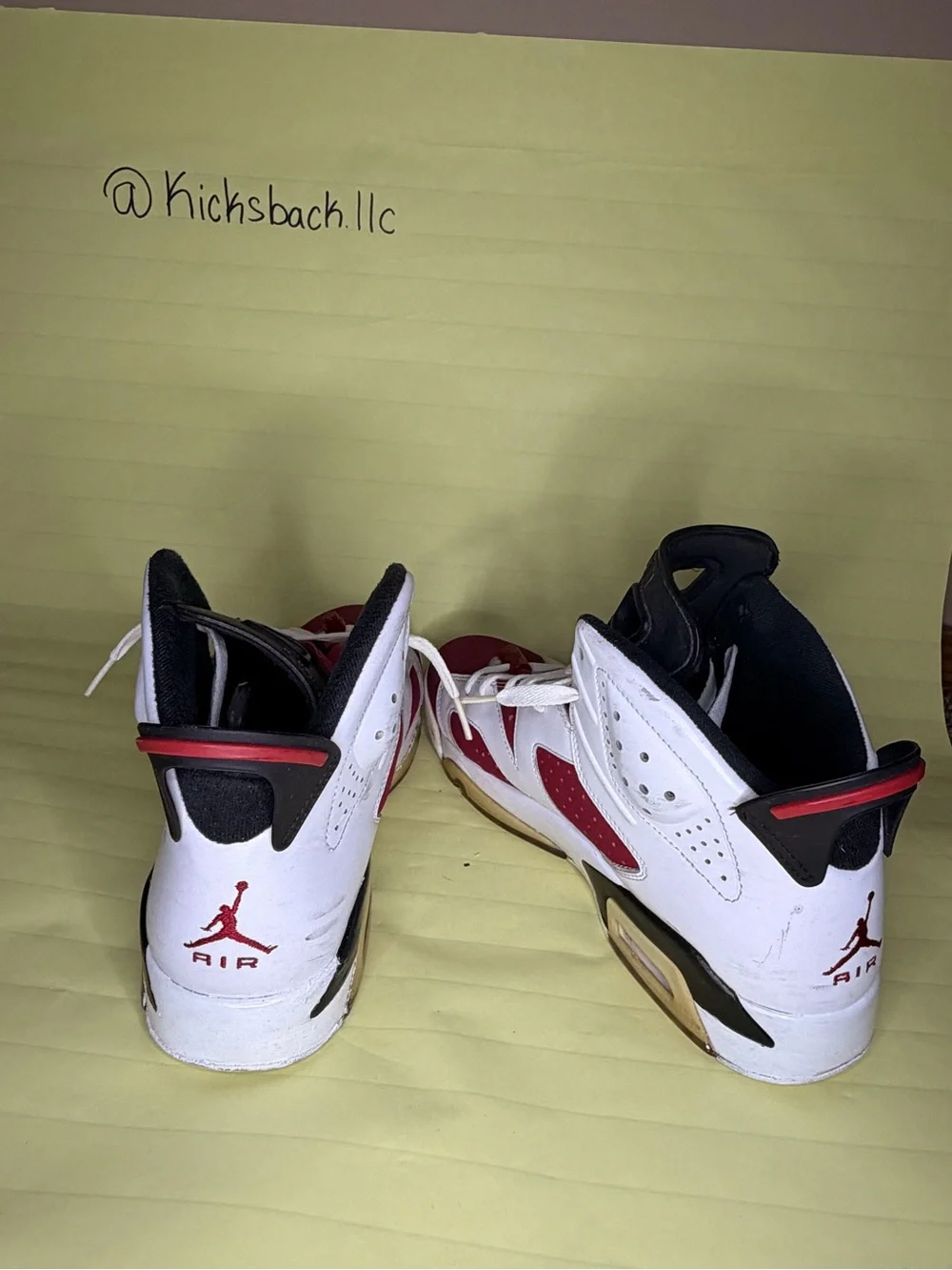 Jordan Red and White Men's Basketball Sneakers